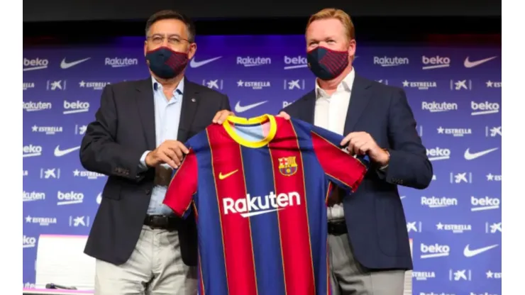 Koeman le prestó ropa a Bartomeu tras su detención