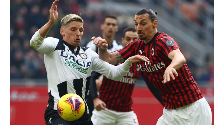 A pesar de no tener a Zlatan, el Milan debe utilizar todos sus recursos para vencer al Udinese y seguir en carrera.