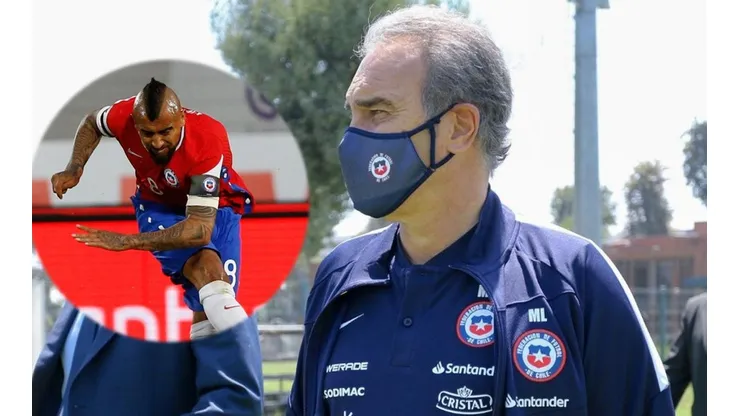 Lasarte y el lugar de Arturo Vidal en la selección chilena.