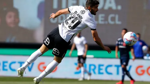 Nicolás Blandi solo pudo anotar dos goles con Colo Colo.