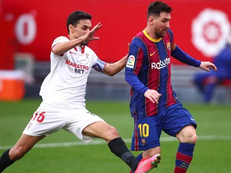 Messi lidera la carga del Barça que debe dar vuelta la llave contra el Sevilla