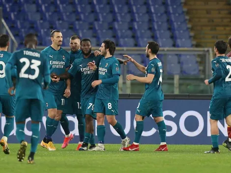 El Milan derrota a la Roma y no le pierde pisada al Inter