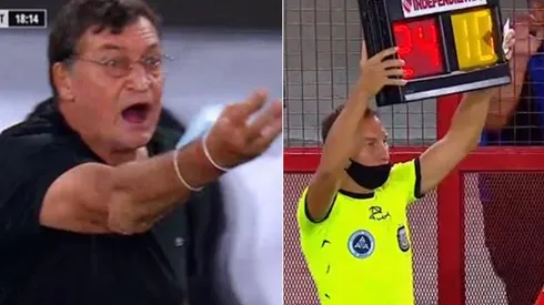 Falcioni desesperado tratando de deshacer el cambio