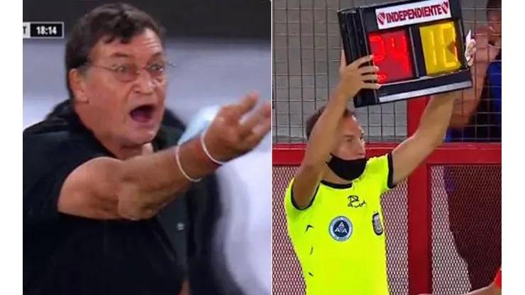 Falcioni desesperado tratando de deshacer el cambio