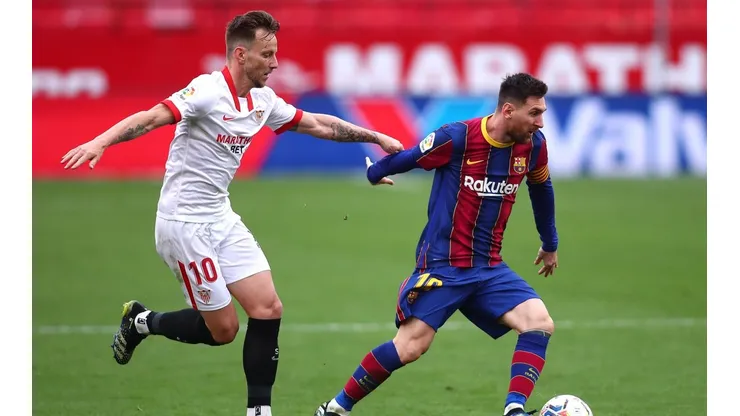 Messi volverá a encontrarse con los andaluces de Iván Rakitic.