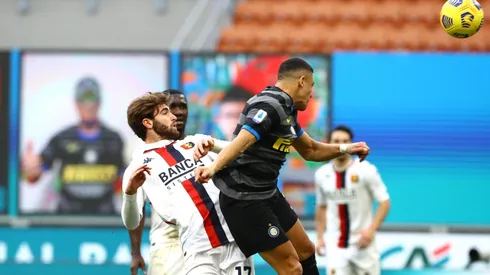 Alexis Sánchez se lució a un minuto de ingresar al campo.