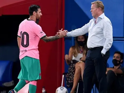 Koeman corta a Griezmann para que Messi tenga alguien "más rápido" a su lado