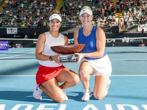 ¡Campeona! Guarachi conquista el título en el WTA de Adelaida