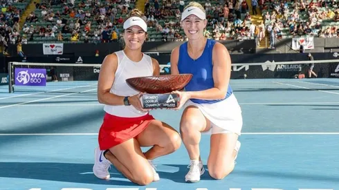 La tenista suma su primer título de la temporada.