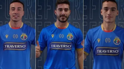 Cereceda, Palacios y Fuentes ya son jugadores de Audax Italiano