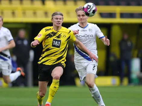 Haaland no marca, pero asiste: Dortmund golea al Arminia