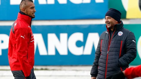 Sampaoli quiere volver a dirigir a Vidal