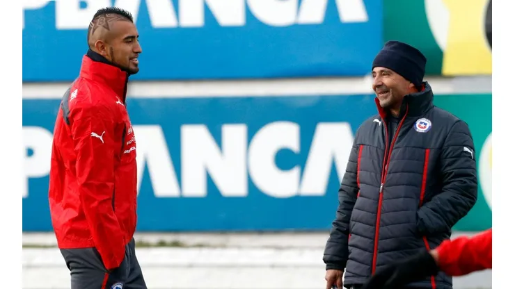 Sampaoli quiere volver a dirigir a Vidal