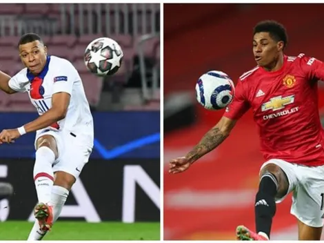 El United quiere que Rashford llegue al nivel de Mbappé