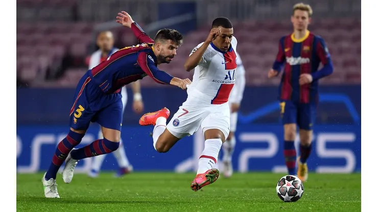 Kylian Mbappé fue una de las grandes figuras en la ida de los octavos de Champions League.