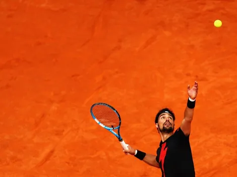 Lamentable: se baja Fognini, el primer sembrado del Chile Open