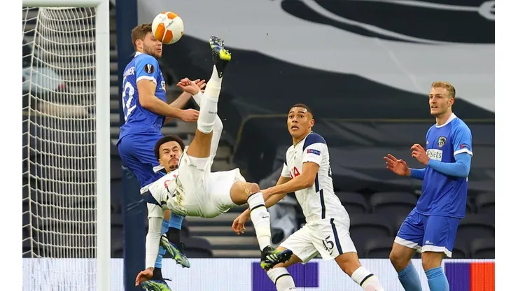 Delle Ali entrará en los ránkings de los mejores goles del año
