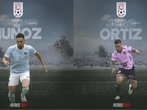 Ribery Muñoz y Joao Ortíz se suman a Deportes Melipilla