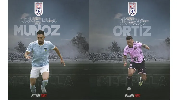 Muñoz y Ortíz ya son jugadores de Melipilla