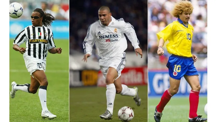 Davids, Ronaldo y Valderrama fueron algunos de los que sonaron en Chile