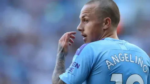 Angeliño jugó en dos períodos en Manchester City: 2015-2017 y 2019-2020