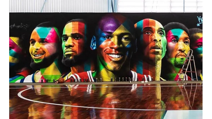 Tremendo mural de Ney