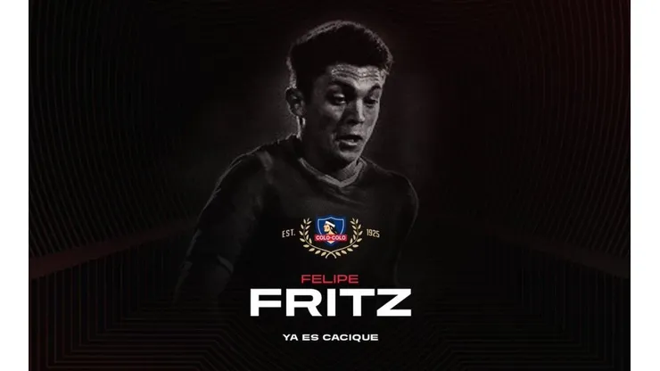 Fritz es el segundo refuerzo de Colo Colo para el 2021