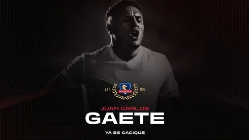 Gaete ya es jugador de Colo Colo para el 2021
