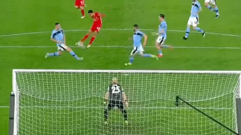 Musiala anotó en la Champions League con solo 17 años