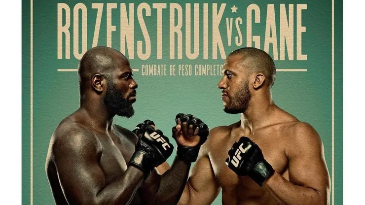 Rozenstruik quiere acabar con el invicto de Ciryl Gane.