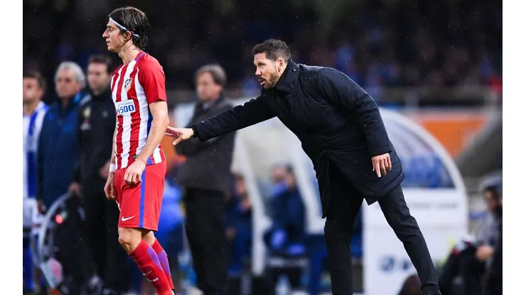 Filipe Luis está furioso con el Daily Mail por indisponerlo con el Cholo Simeone