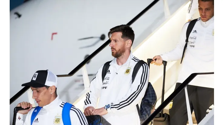 Lionel Messi alquila su avión privado a Alberto Fernández.