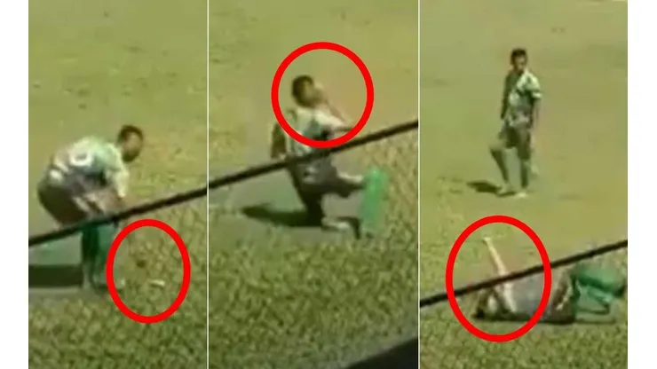 El jugador guatemalteco pensó que nadie lo descubriría
