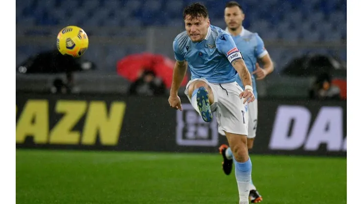 Immobile calentó lo que será el duelo ante el Bayern Múnich