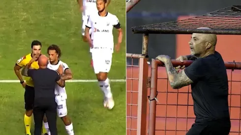 Las imágenes de Sampaoli dieron la vuelta al mundo