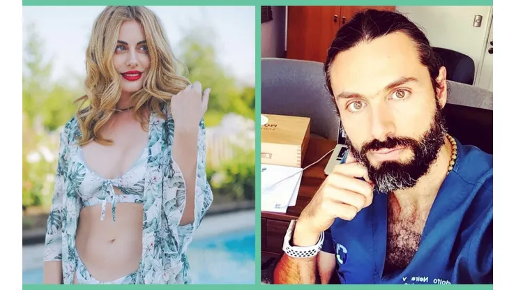 Cata Palacios y Rodolfo Neira andan juntos en Algarrobo.