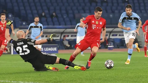 Lewandowski abrió la goleada del Bayern Múnich ante Lazio