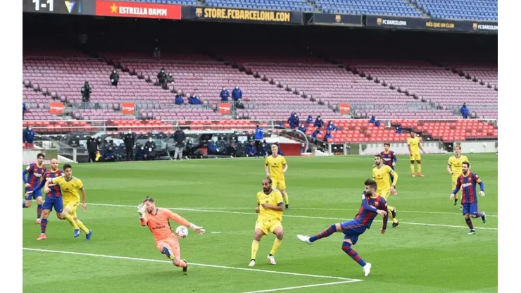 Piqué reconoció que la lucha por La Liga se puso cuesta arriba para los azulgrana.