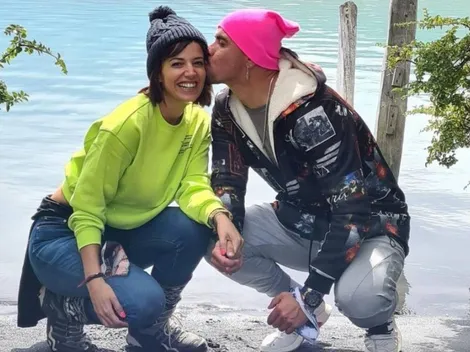 Las románticas vacaciones de Yamila Reyna y Mono Sánchez