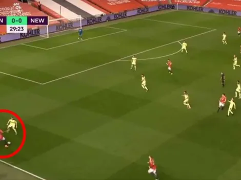 La empezó en la banda: el golazo a pura potencia de Rashford