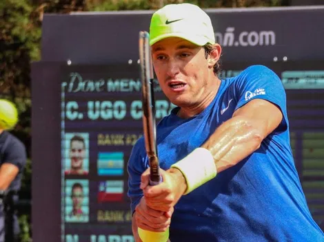 Nicolás Jarry está de vuelta y otra vez aparece en el ránking ATP