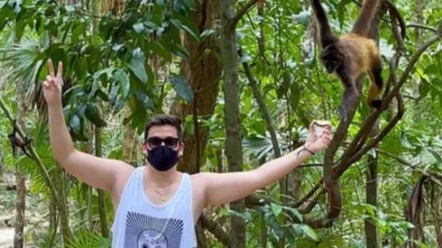 Nano pasó el susto de su vida y se salvó gracias a sus reflejos.