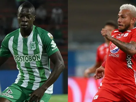 Atlético Nacional y América de Cali animan un partidazo por la Primera División A
