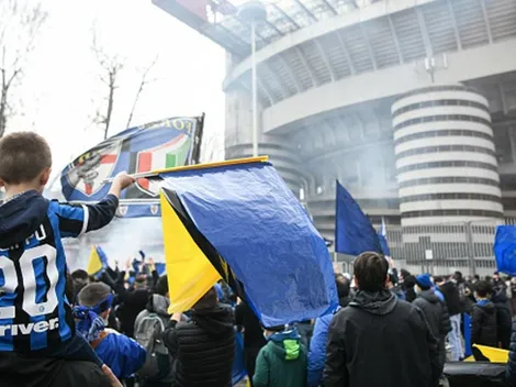 Hinchas de Milan e Inter: alta tensión fuera del estadio en el derby