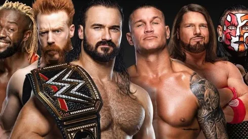 Drew McIntyre defendiendo su título de la WWE en la cámara de eliminación será una grandes peleas de la noche.