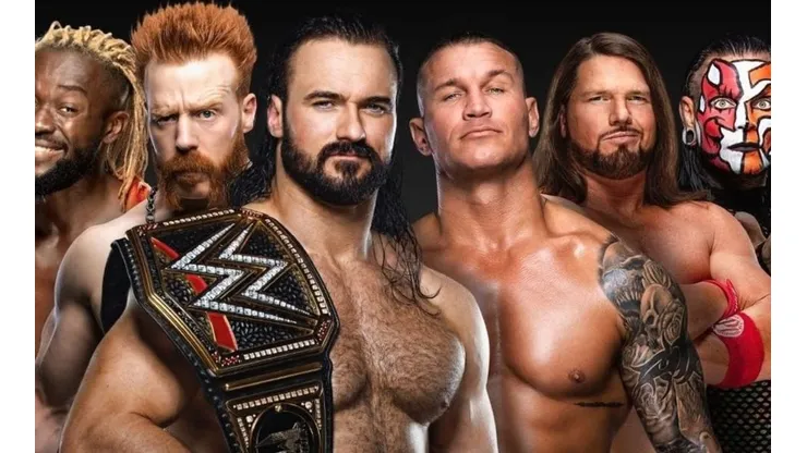 Drew McIntyre defendiendo su título de la WWE en la cámara de eliminación será una grandes peleas de la noche.