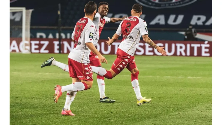 Guillermo Maripán convirtió un gol para el Mónaco ante el PSG