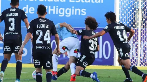 El momento del penal de Falcón a O'Higgins