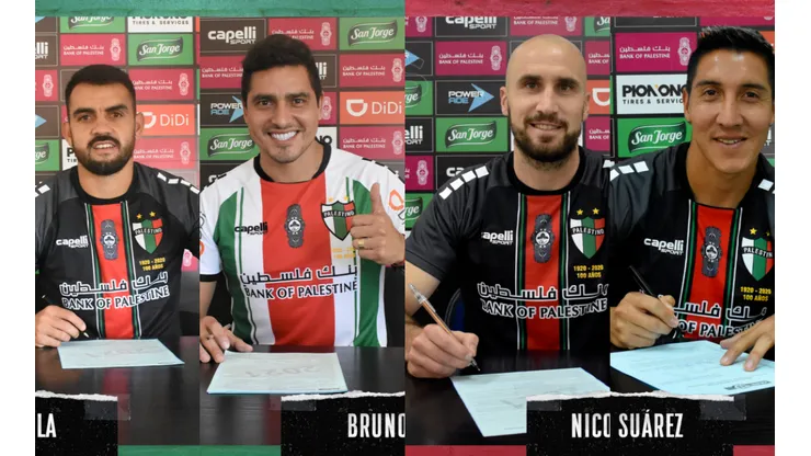 Palestino ya tiene cuatro refuerzos confirmados para la Temporada 2021