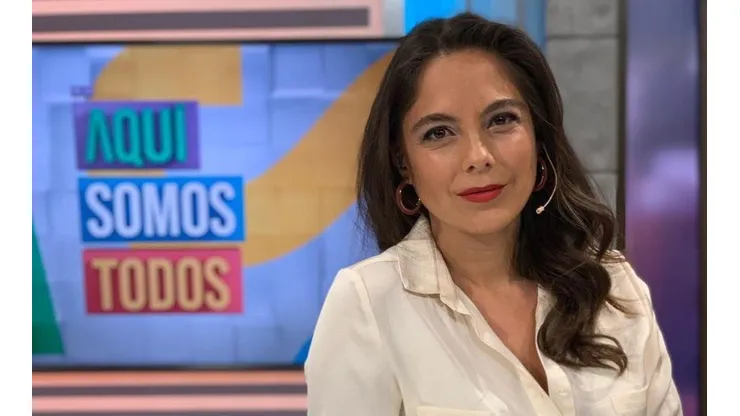 Ángeles Araya fue panelista de "Bienvenidos" antes de convertirse en la animadora de "Aquí Somos Todos".